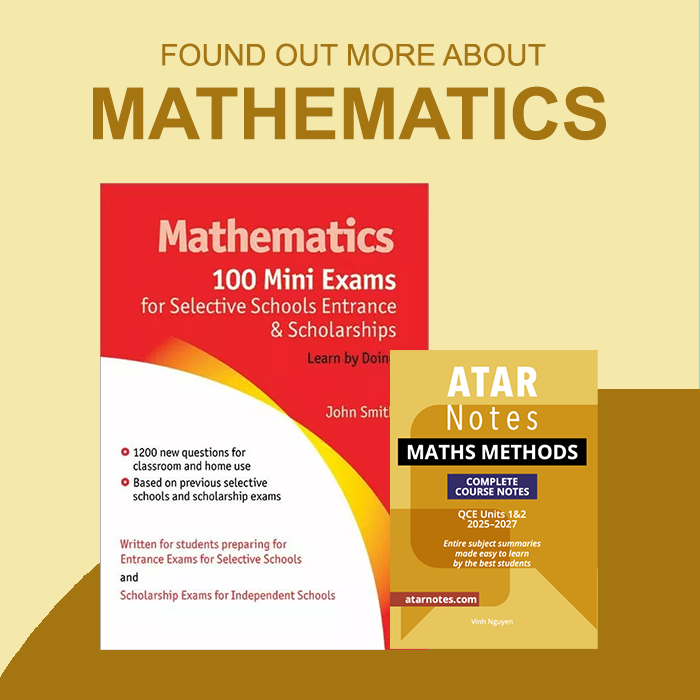 Found out more about Mathematics ATAR Notes Mathematics 100 exams