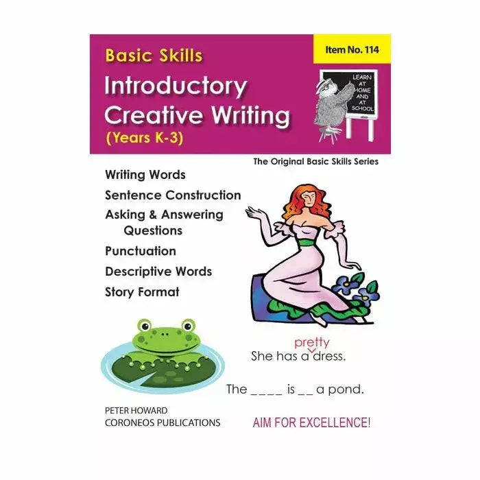 Introductory Creative Writing Years K-3