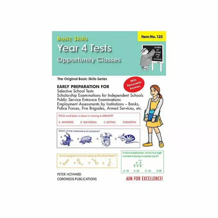 Year 4 Tests (O.C.) multiple choice Years 4-5