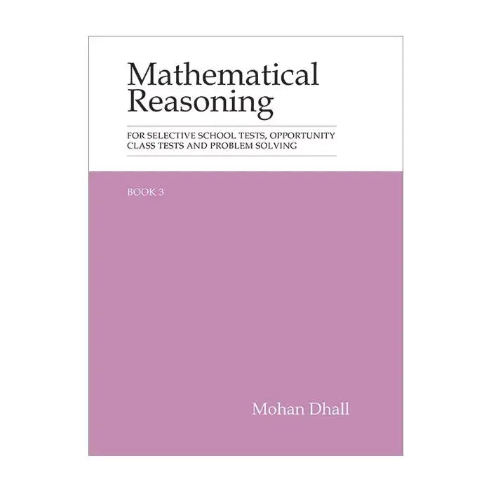 Mathematical Reasoning Book 3