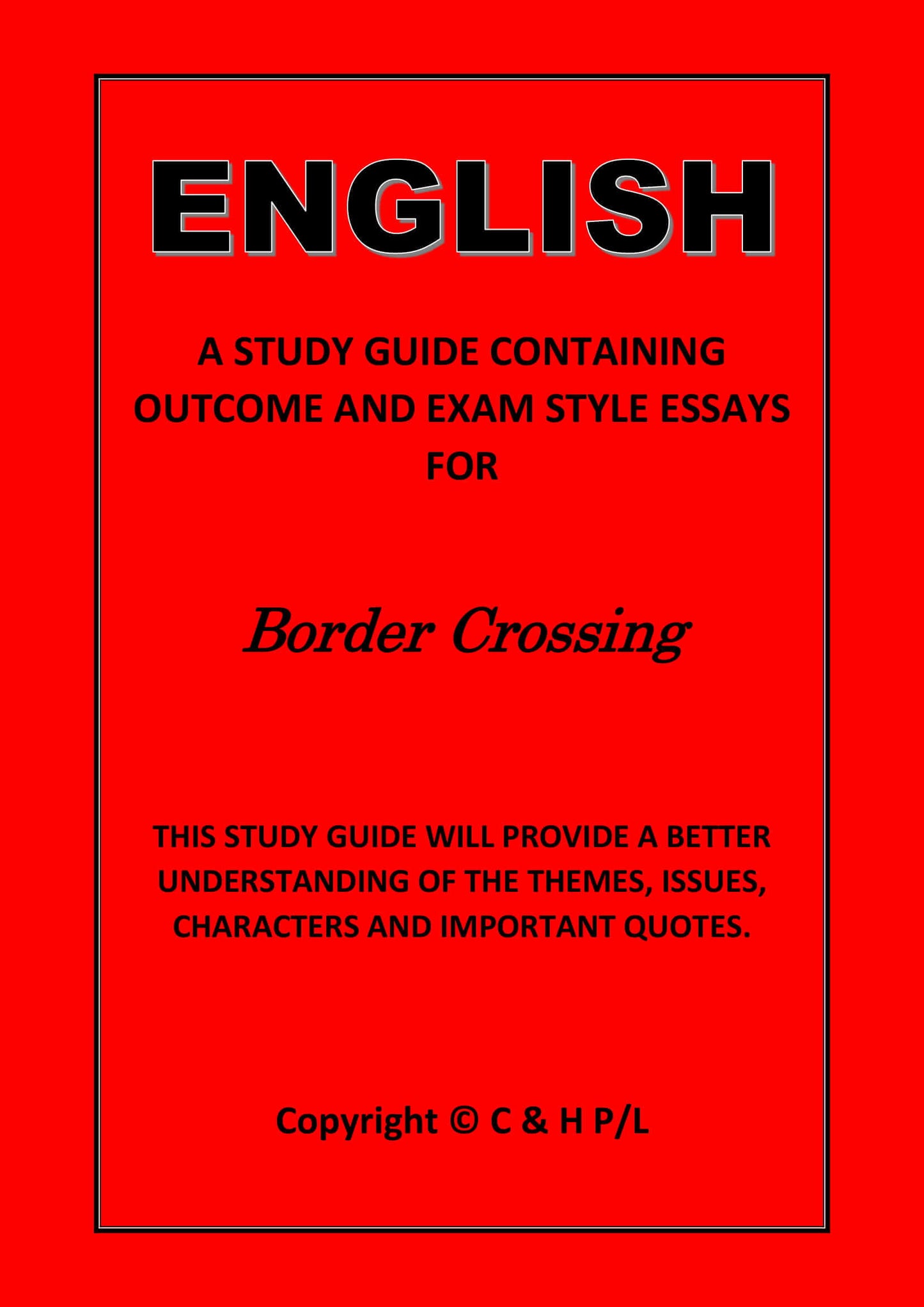 Boarder Crossing (SSRC)