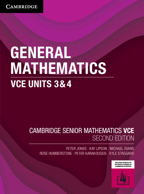 General Mathematics VCE Units 3&4 Reactivation Code