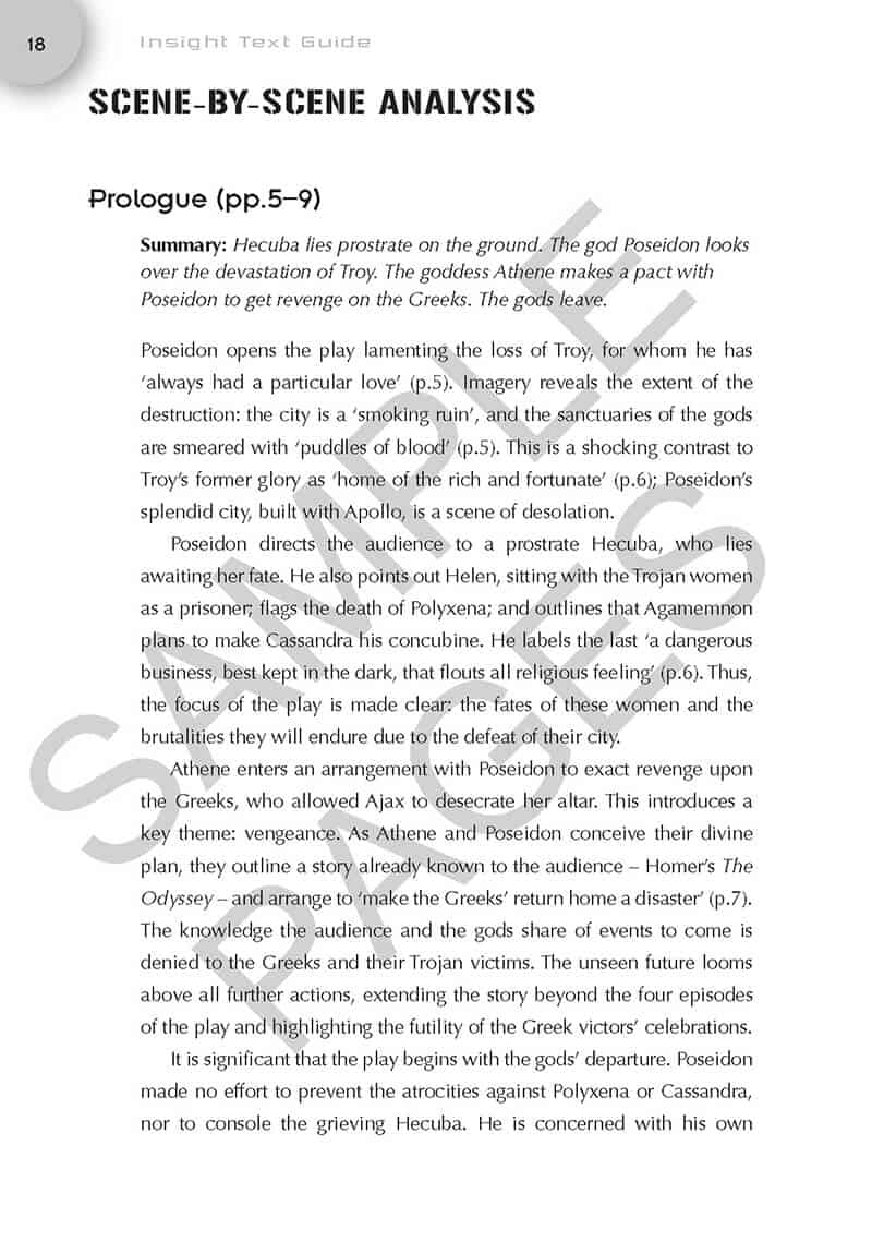 Insight - The Women of Troy
