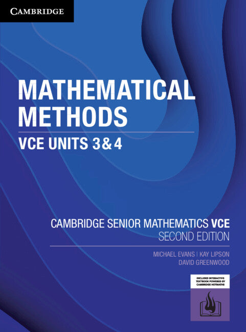 Mathematical Methods VCE Units 3&4 Reactivation Code