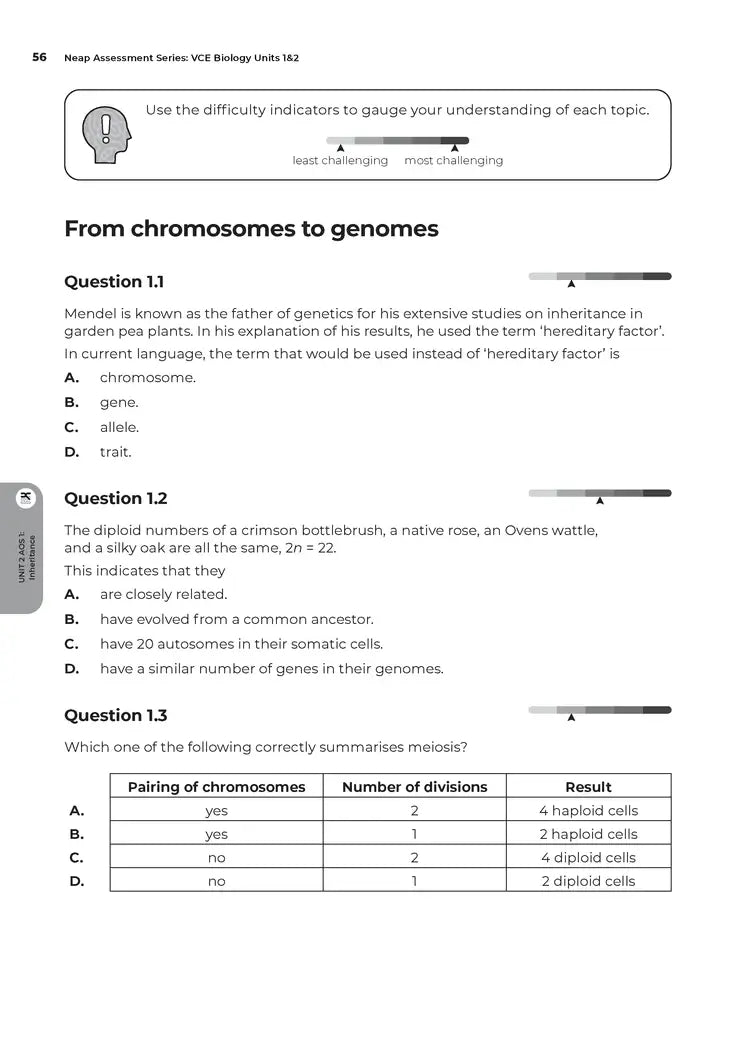 Neap Assessment Series: Biology Units 3&4