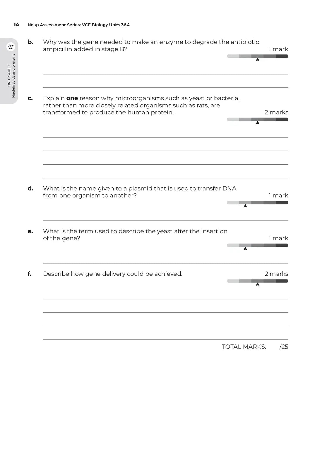 Neap Assessment Series: VCE Biology Units 3&4