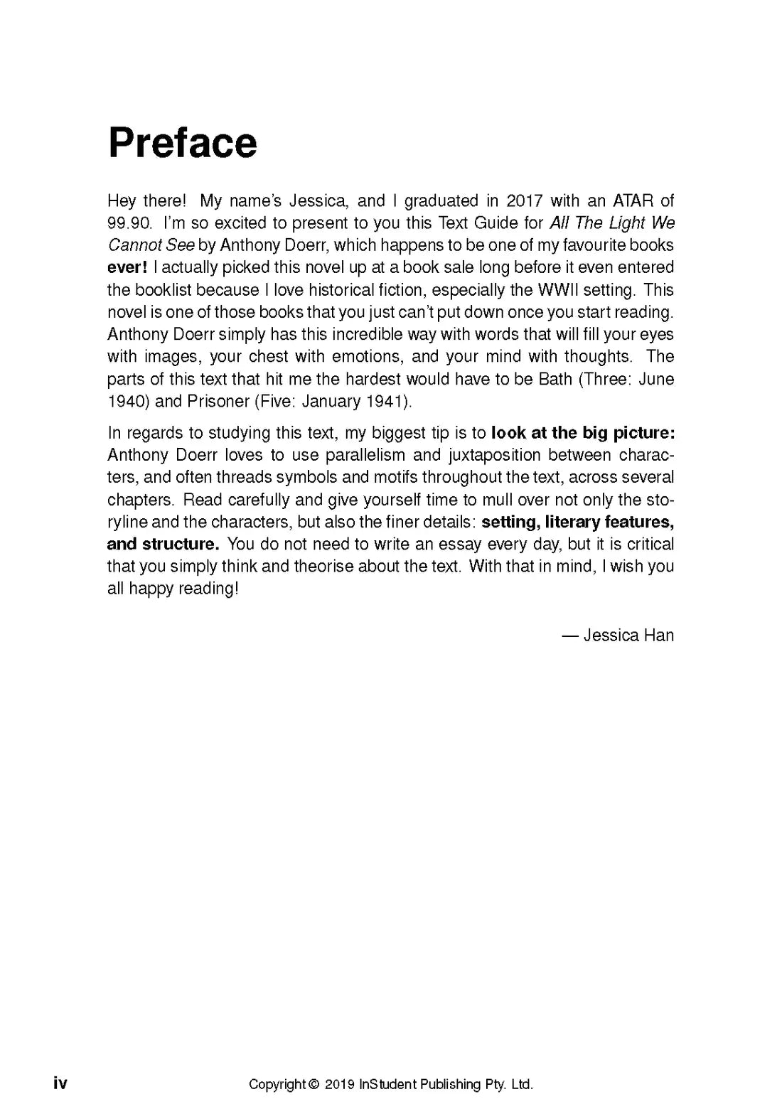 After Darkness - ATAR Notes