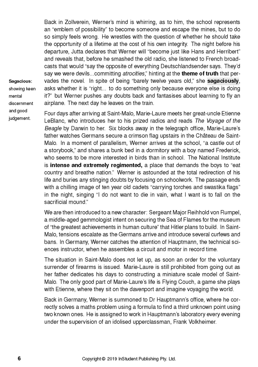 After Darkness - ATAR Notes