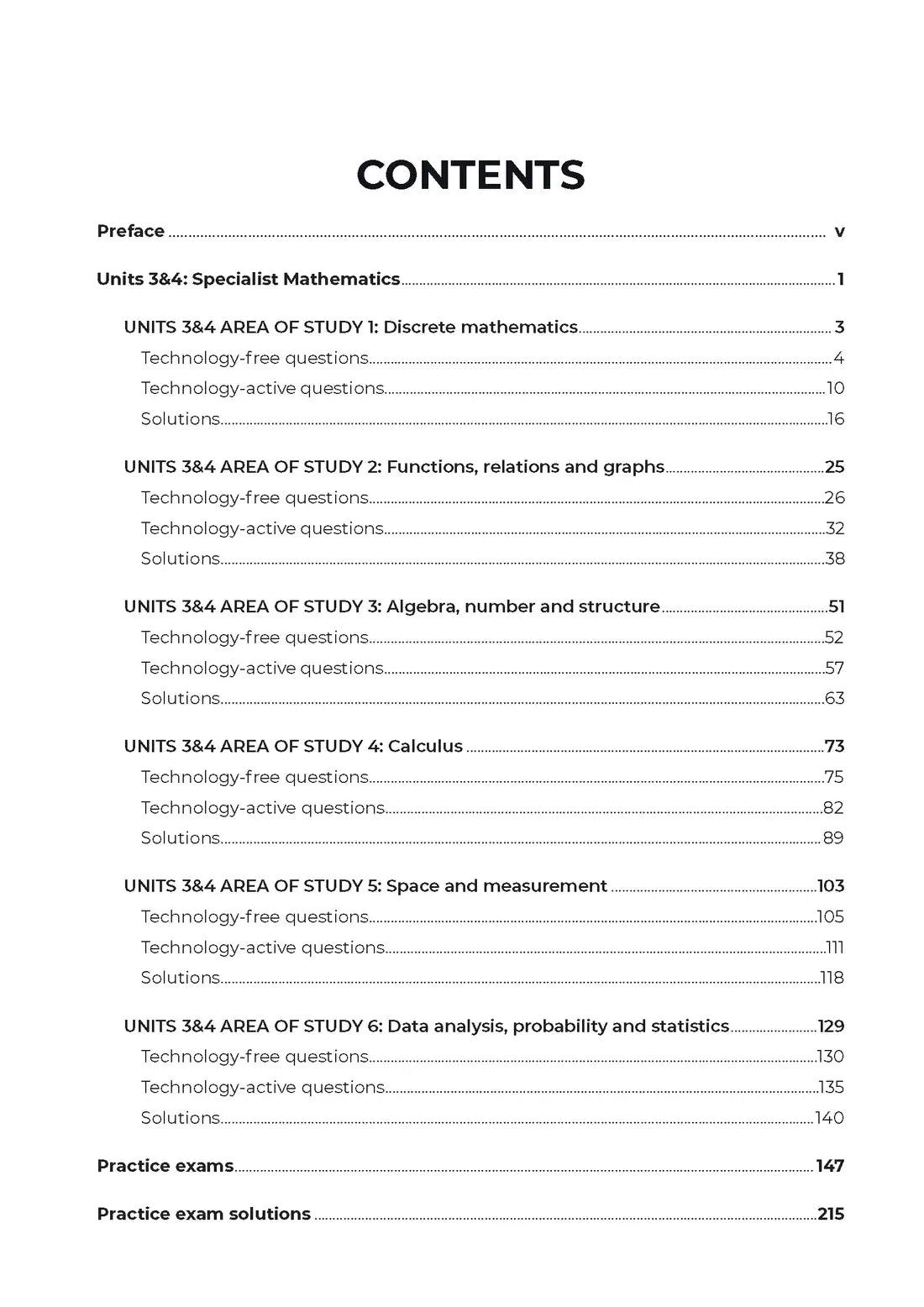 Neap Assessment series: Specialist Maths Units 3&4 (New)