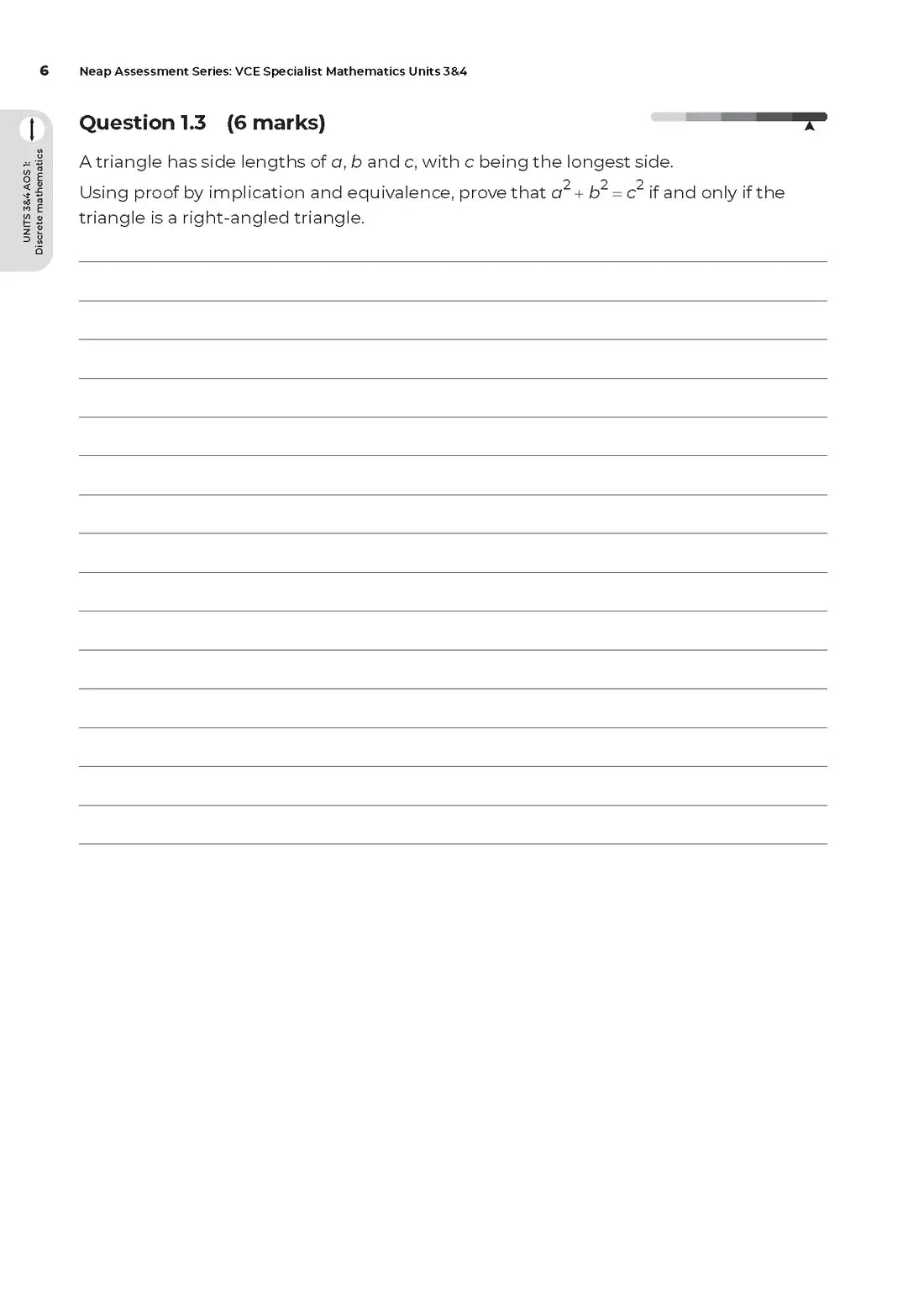 Neap Assessment series: Specialist Maths Units 3&4 (New)