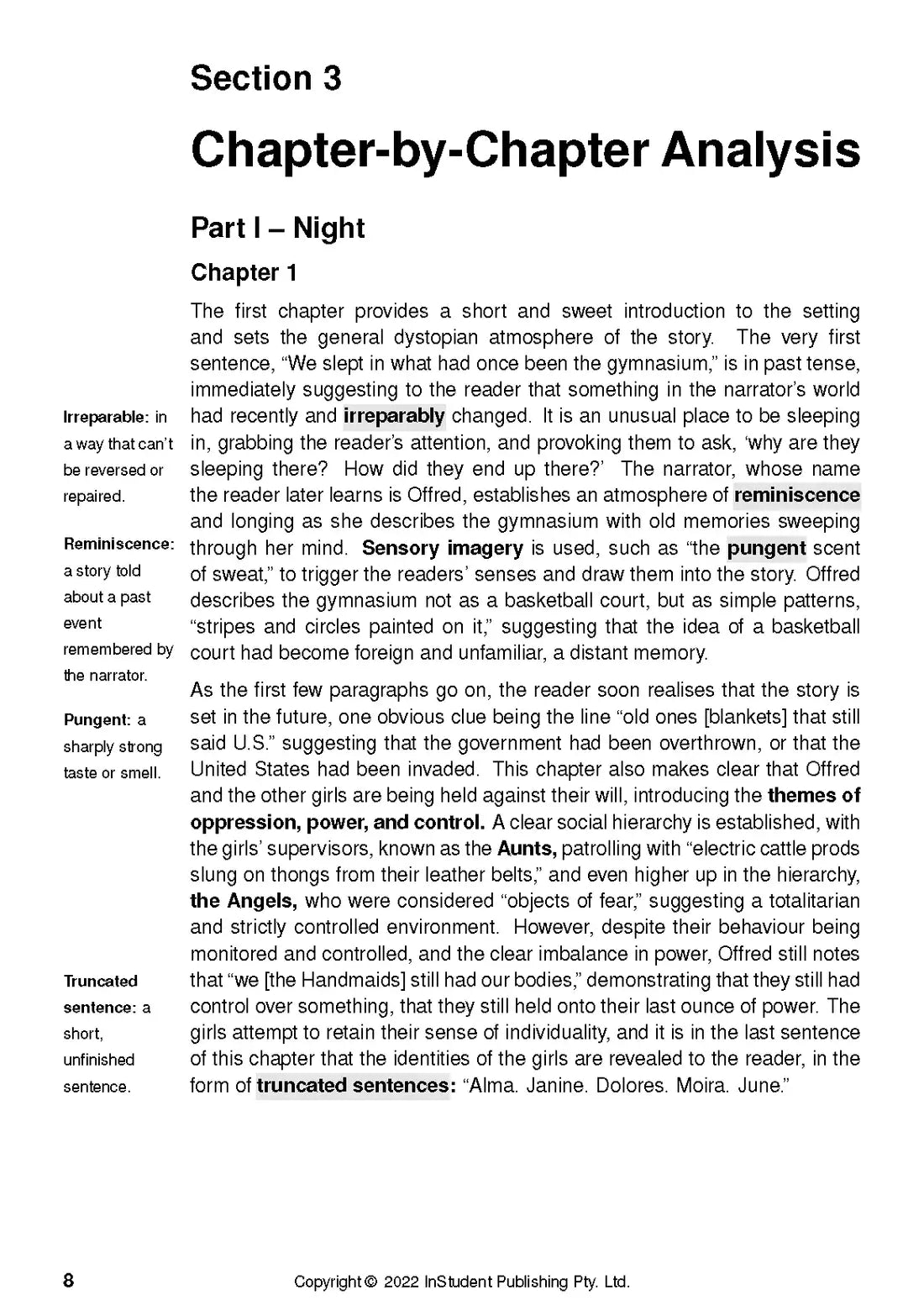 The Handmaid's Tale - ATAR Notes