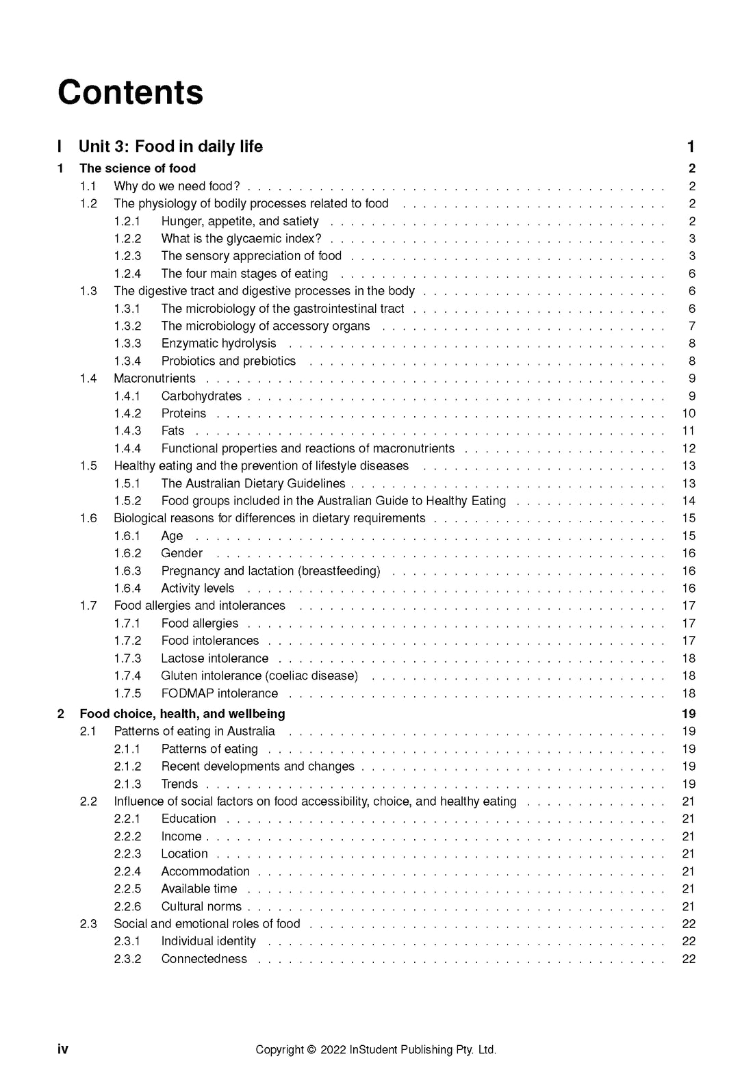 Atar Notes VCE Food Studies Units 3&4 Notes