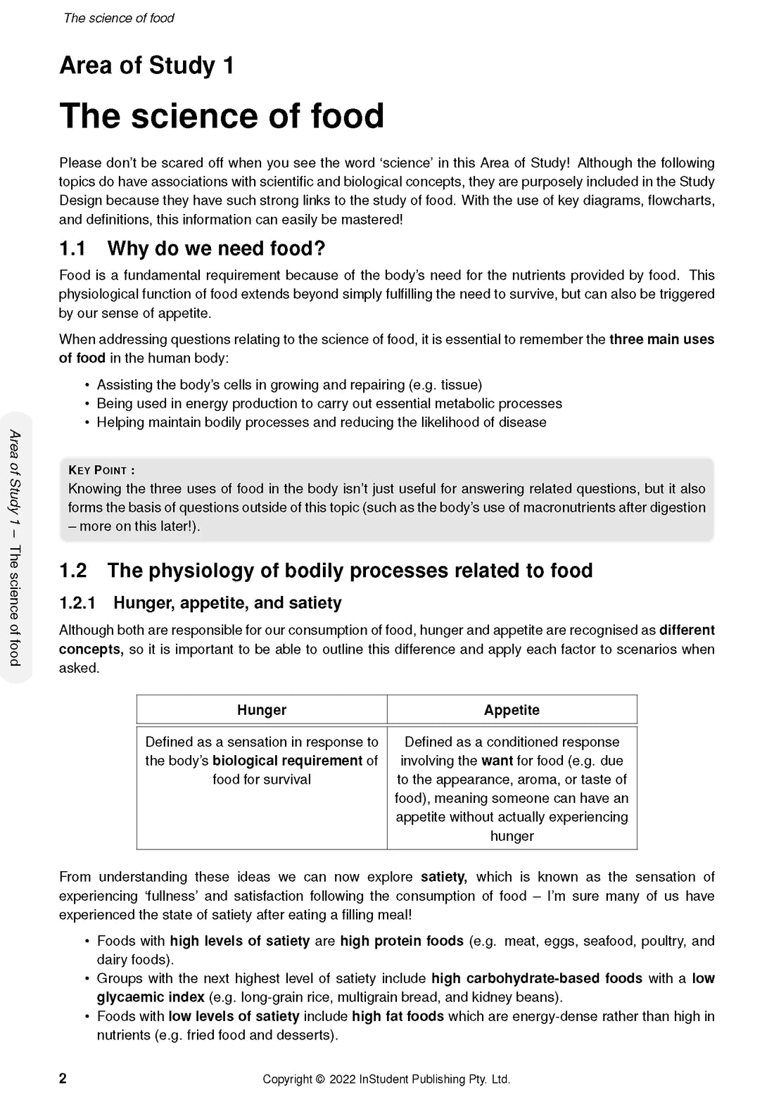 Atar Notes VCE Food Studies Units 3&4 Notes