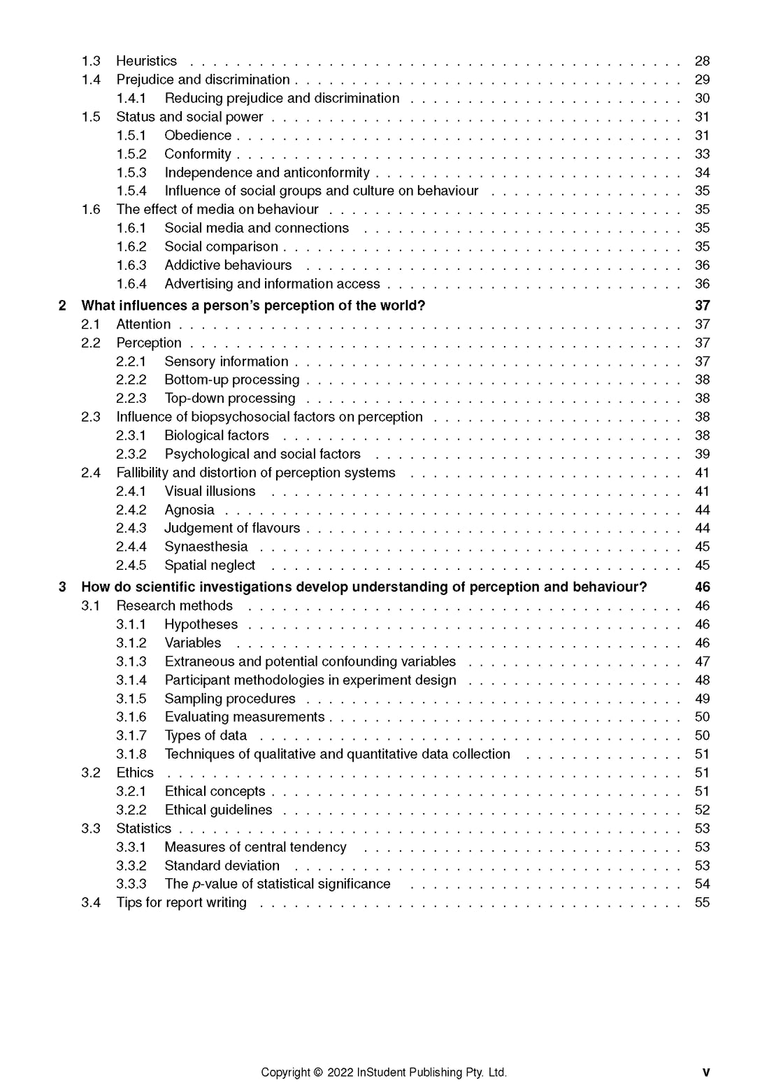 ATAR Notes VCE Psychology 1&2 Notes