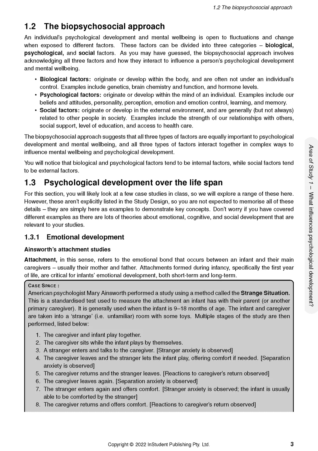 ATAR Notes VCE Psychology 1&2 Notes