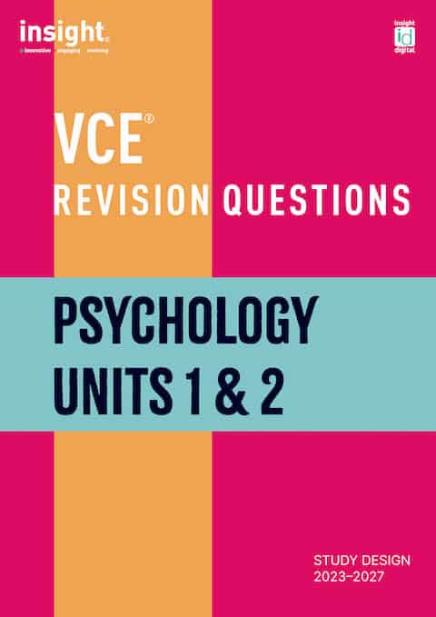 VCE Revision Questions – Psychology Units 1 & 2