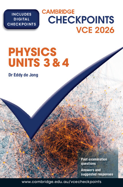 Cambridge Checkpoints VCE Physics Units 3&4 2026