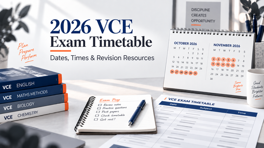 2026 VCE Exam Timetable – Dates, Times & Revision Resources