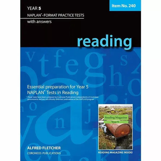 Reading Year 5 - NAPLAN* Format Practice Tests