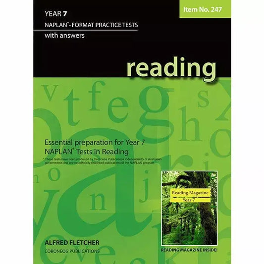 Reading Year 7 - NAPLAN* Format Practice Tests