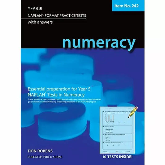 Numeracy Year 5 - NAPLAN* Format Practice Tests