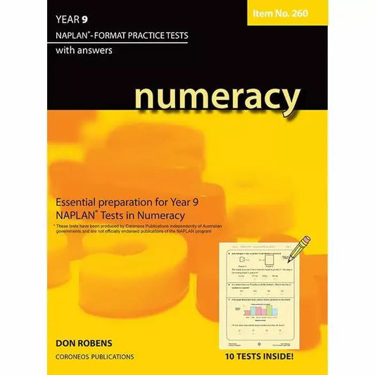 Numeracy Year 9 - NAPLAN* Format Practice Tests