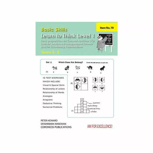 Learn to Think Level 1 Years 2-7