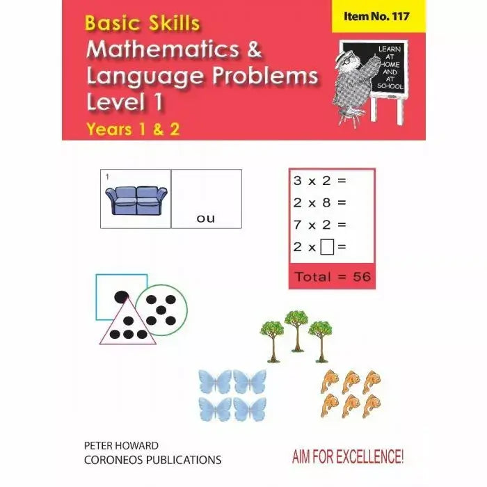 Maths Language First Maths & Language Problems Level 1 Years 1-2 – Student Success Resource ...