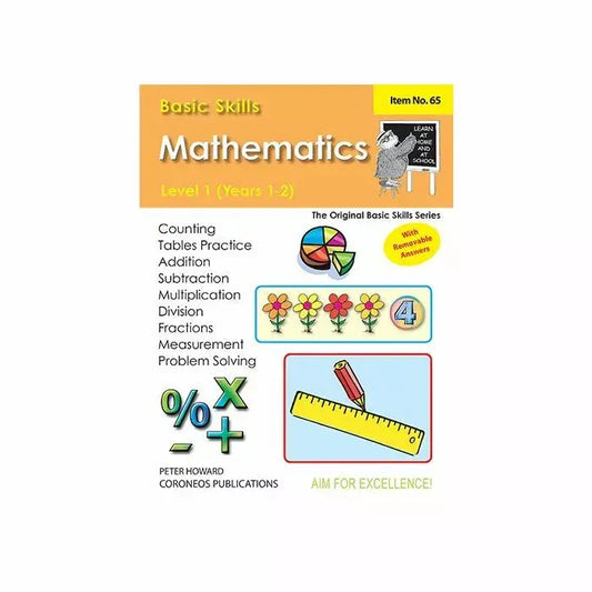 Basic Skills Maths Level 1 Years 1-2