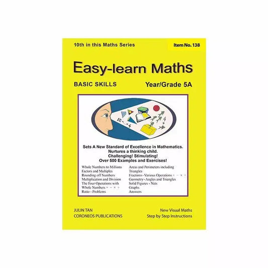 Basic Skills Easy-Learn Maths 5A