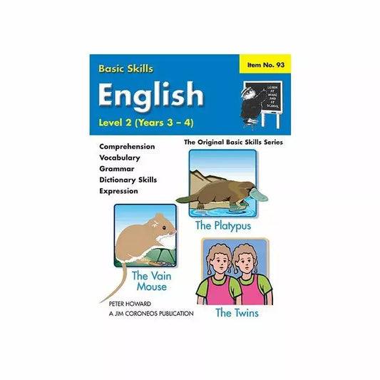 English Level 2 Years 3-4