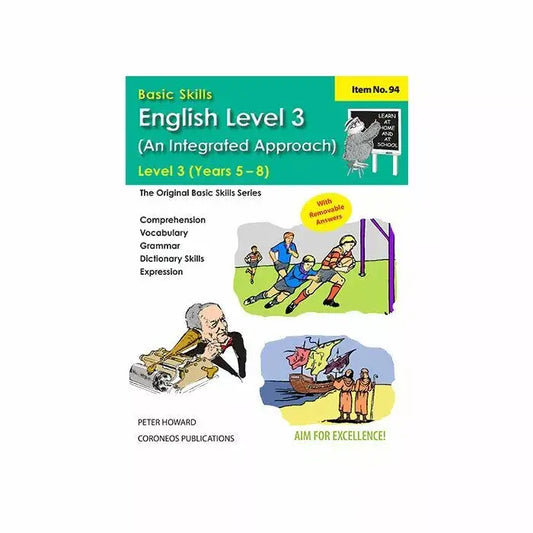 English Level 3 Years 5-8