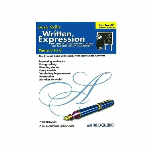 Written Expression for Selective Schools/Scholarship Exams Years 5-8