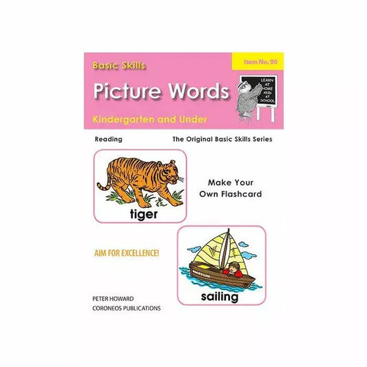 Picture Words Years K and under
