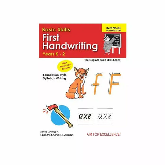 First Handwriting Years K-2