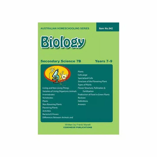 Secondary Science 7B - Biology