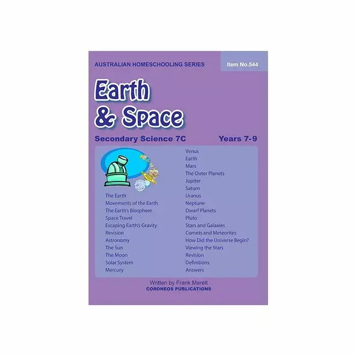 Secondary Science 7C - Earth and Space – Student Success Resource Centre
