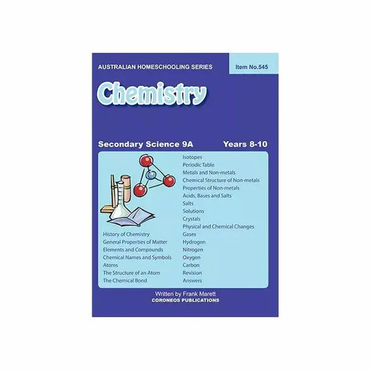 Chemistry - Secondary Science 9A