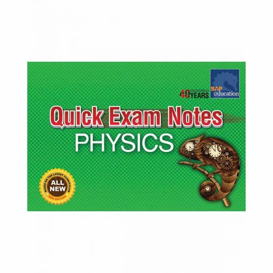 Physics Quick Exam Notes (Small Booklet)
