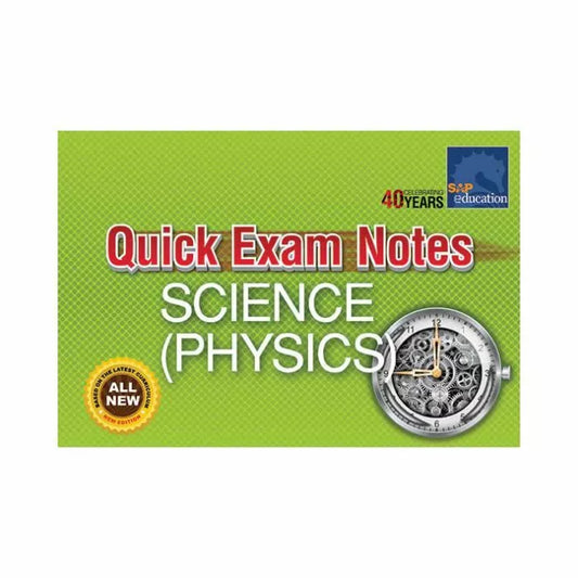 Science (Physics) Quick Exam Notes (Small Booklet)