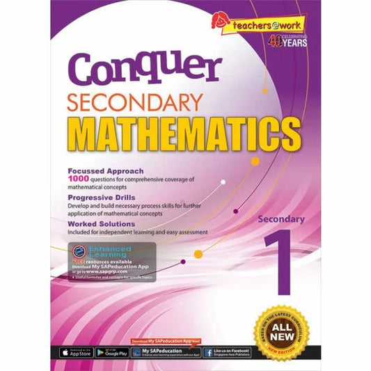 Conquer Secondary Mathematics Secondary 1