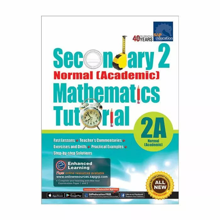 Secondary 2A NA Mathematics Tutorial
