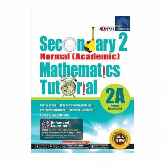 Secondary 2A NA Mathematics Tutorial