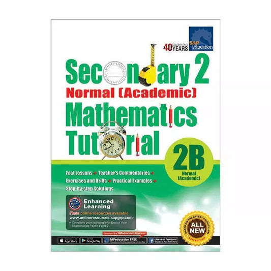 Secondary 2B NA Mathematics Tutorial