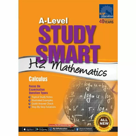 A-Level Study Smart H2 Mathematics: Calculus