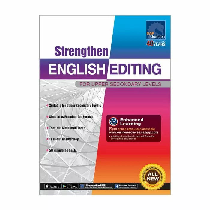 Strengthen English Editing for Upper Secondary Level