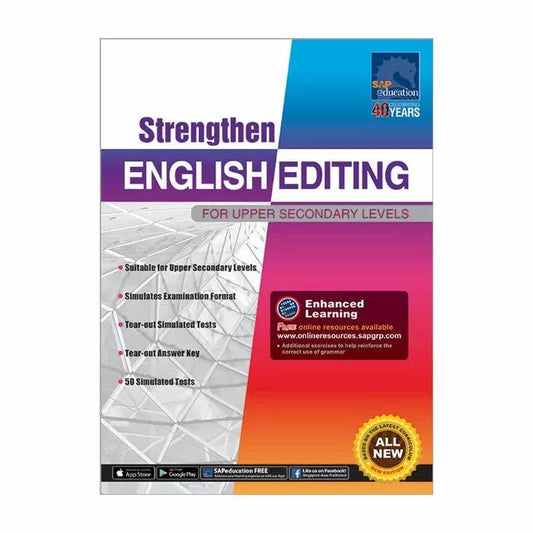 Strengthen English Editing for Upper Secondary Level