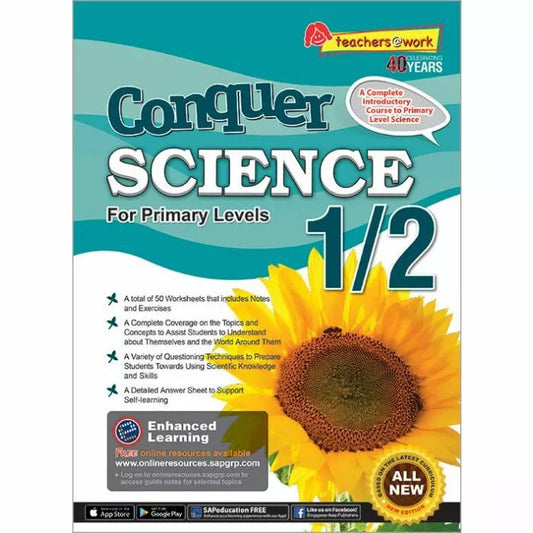 Conquer Science For Primary Levels 1/2