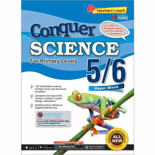 Conquer Science For Primary Levels 5/6