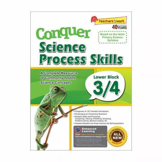 Conquer Science Process Skills Lower Block 3/4